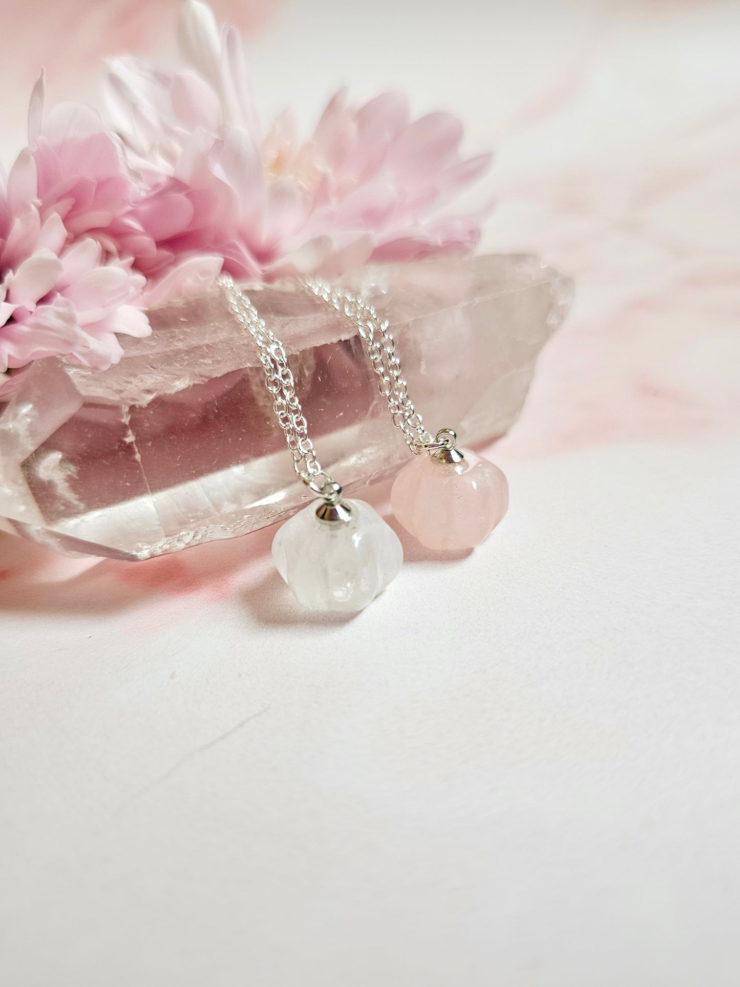 Crystal Pumpkin Necklace