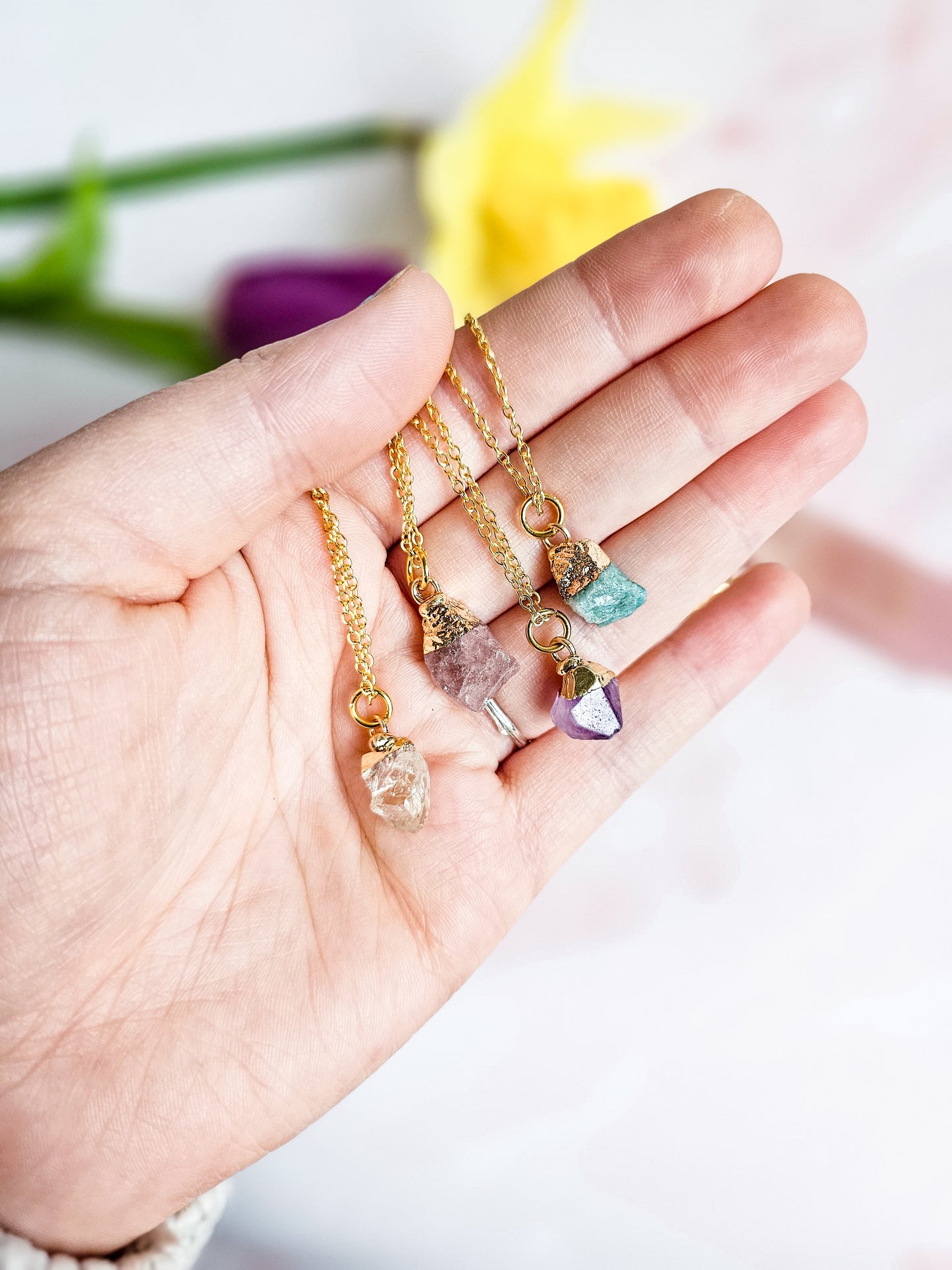 Raw Crystal Necklace