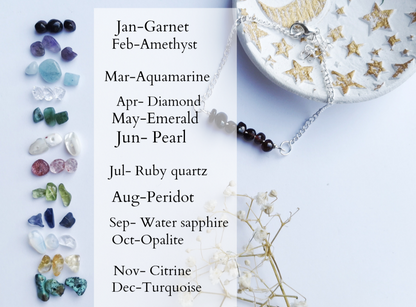 Birthstone Crystal Bracelet
