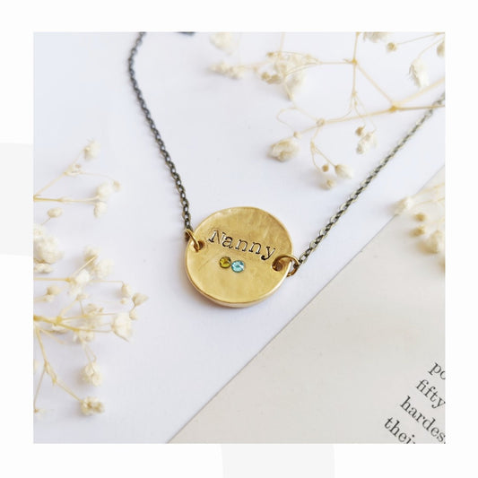 Personalised Birthstone Necklace