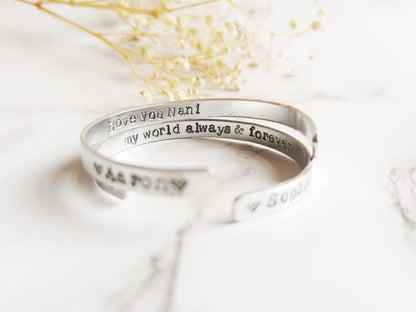 Personalised Bangles