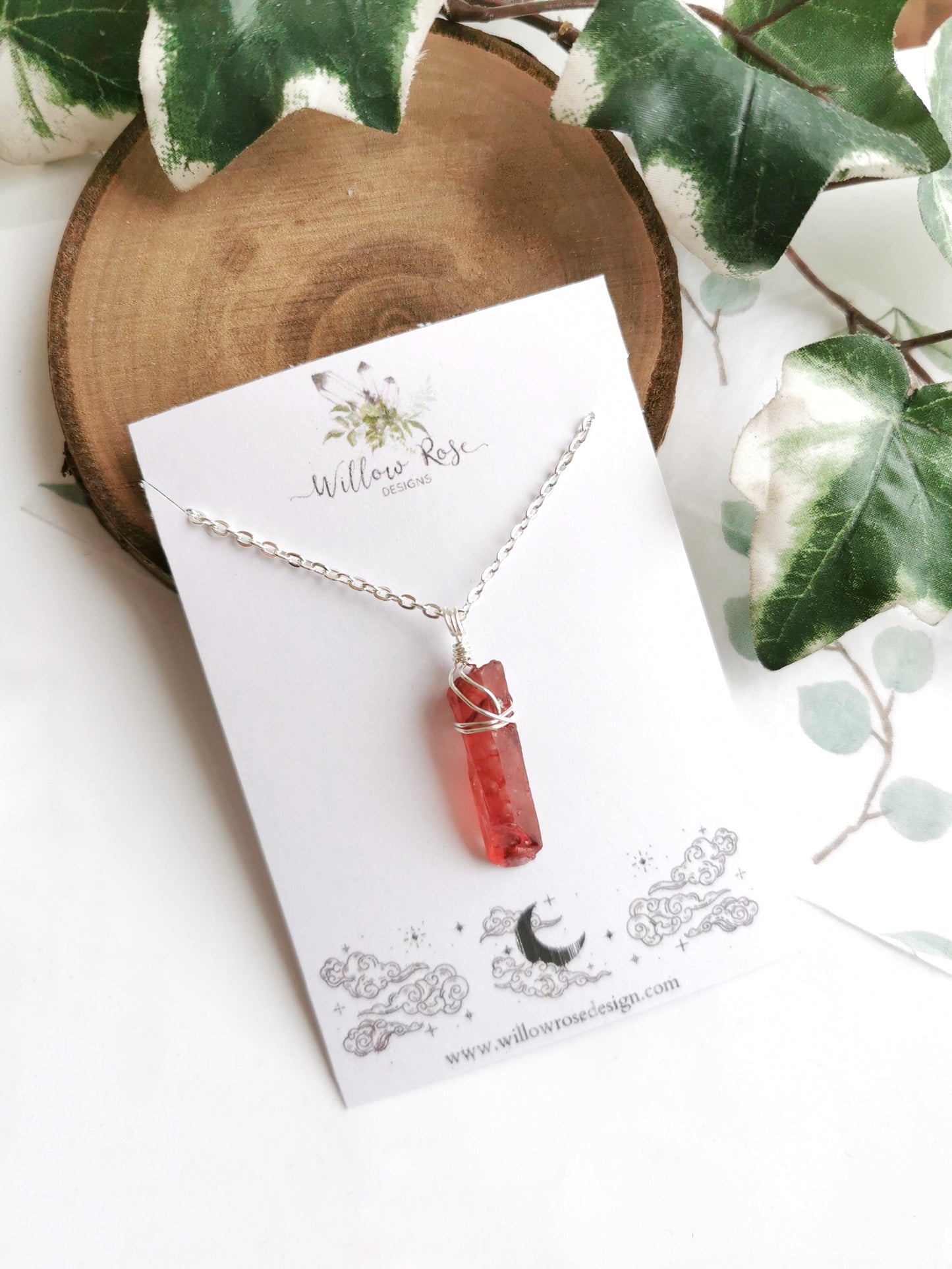 Red Quartz Necklace