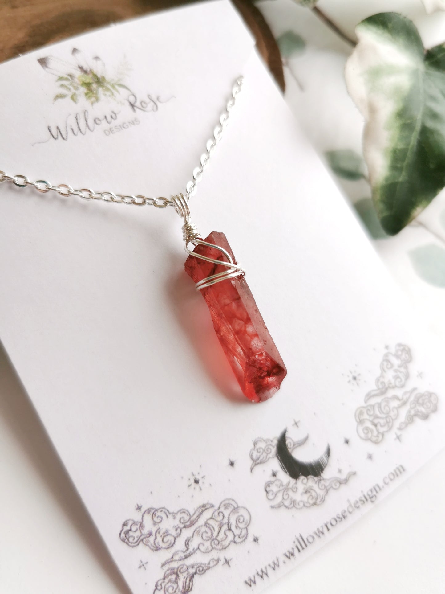 Red Quartz Necklace