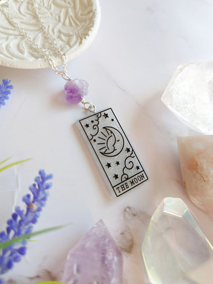 Tarot Amethyst Necklace