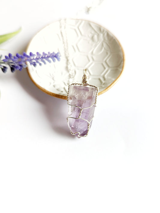 Amethyst Point Necklace