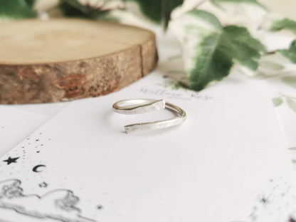 Sterling Silver Hammered Ring