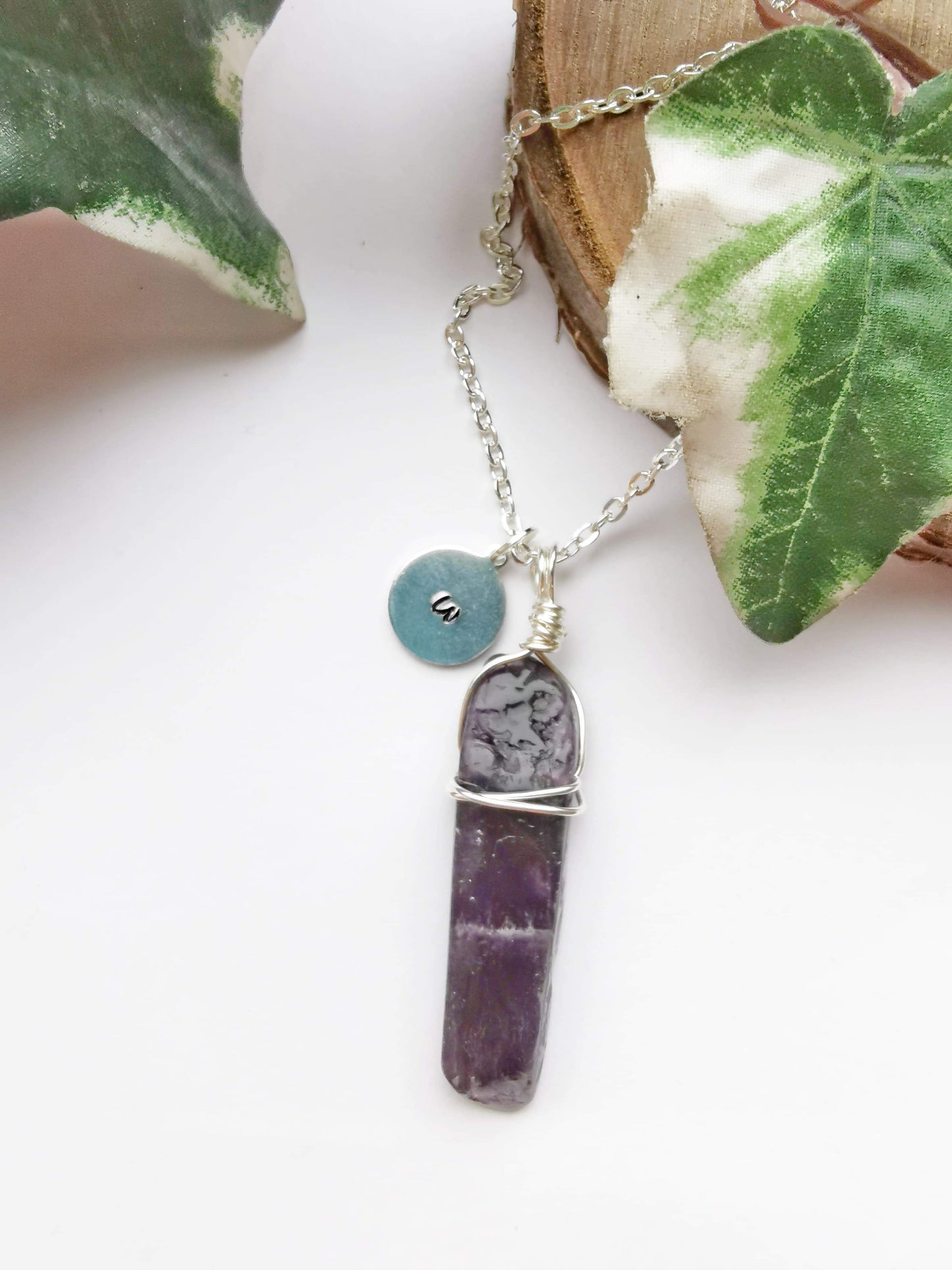 Personalised Amethyst Necklace